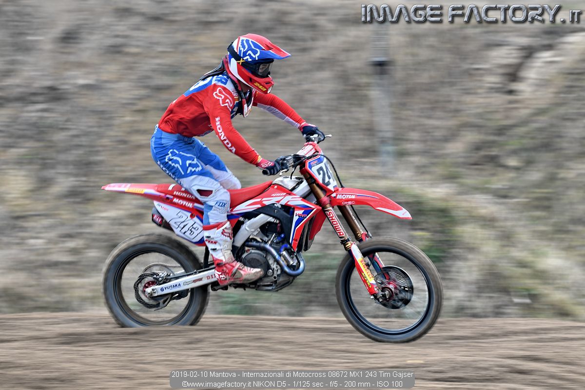 2019-02-10 Mantova - Internazionali di Motocross 08672 MX1 243 Tim Gajser
